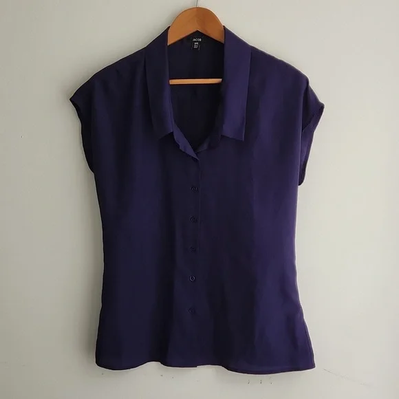 Jacob purple oversized blouse - Picture 5 of 9